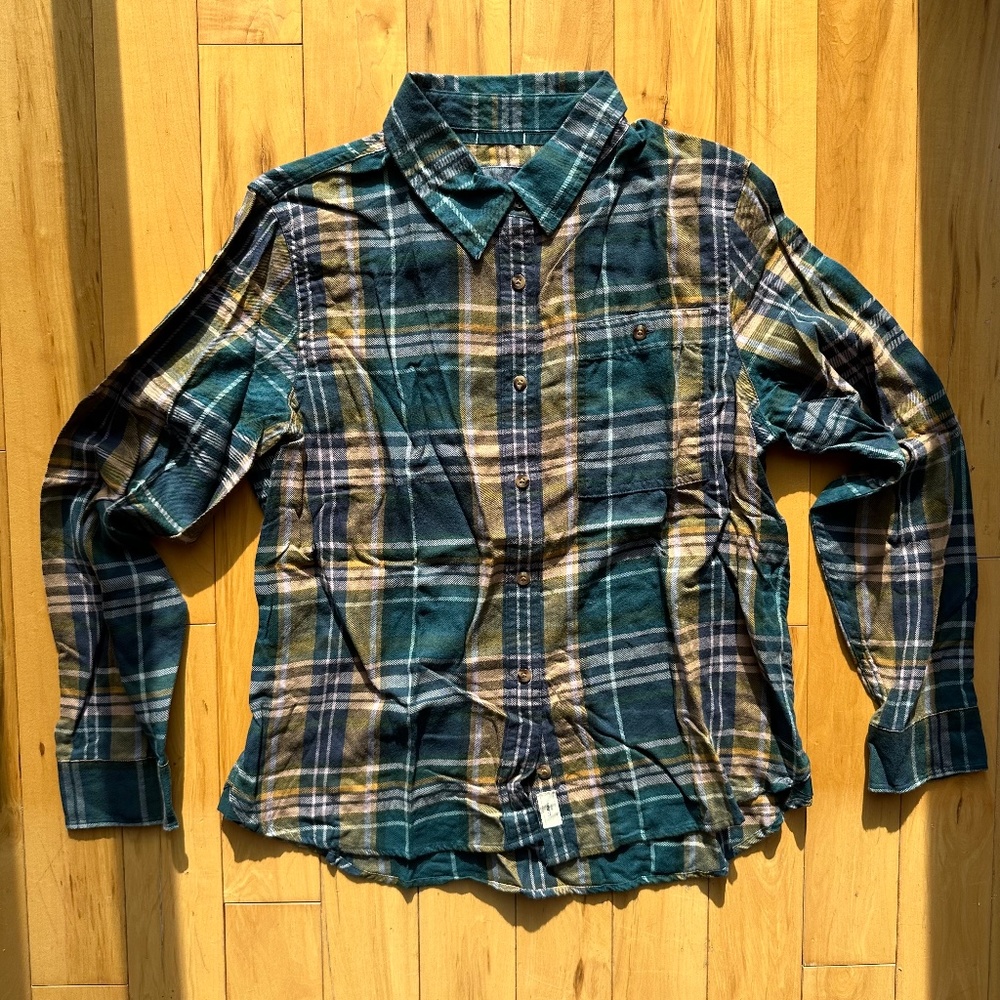 NWT L.L Bean Rangeley Flannel Shirt Top Plaid